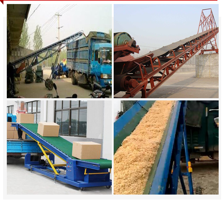 移動(dòng)皮帶輸送機(jī)現(xiàn)場